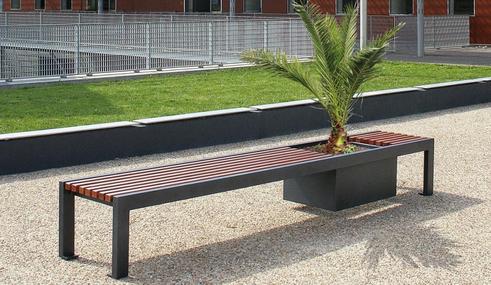 Cineo bench seat + planter