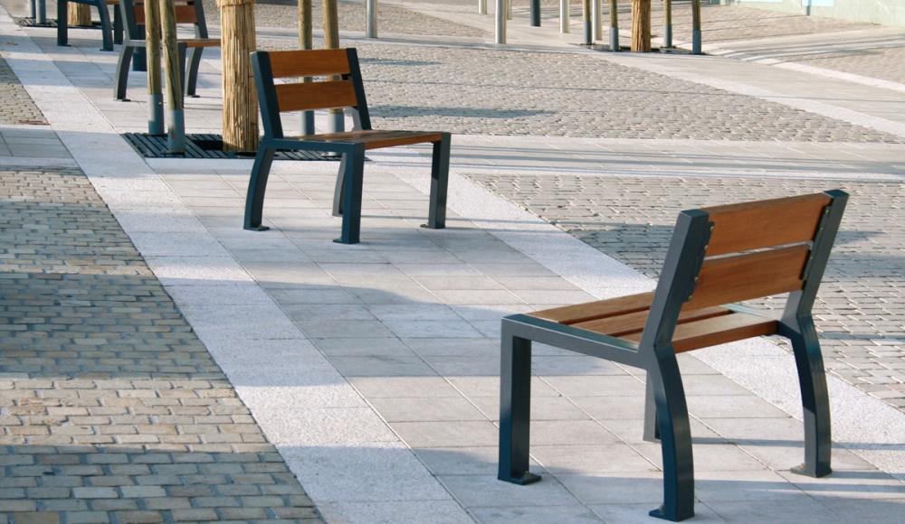 Fauteuils Cléo bois et acier