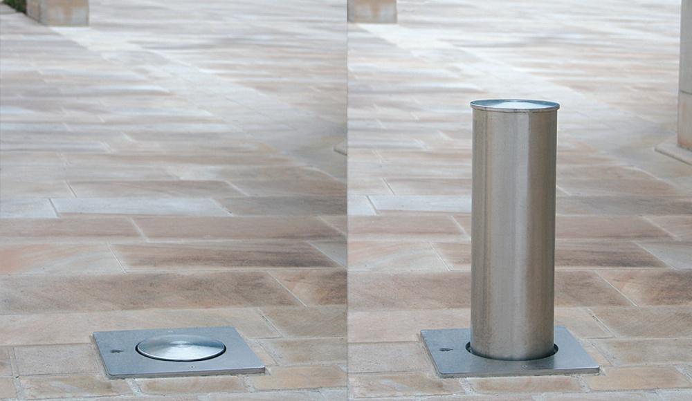 retractable bollard