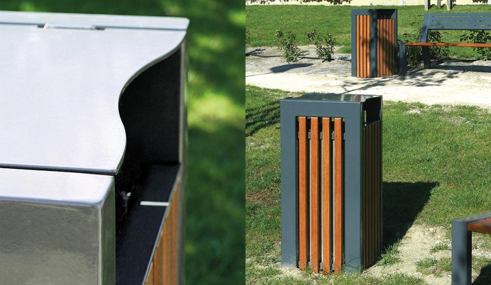 Waste sorting bins - Mobilier urbain, Univers & Cité