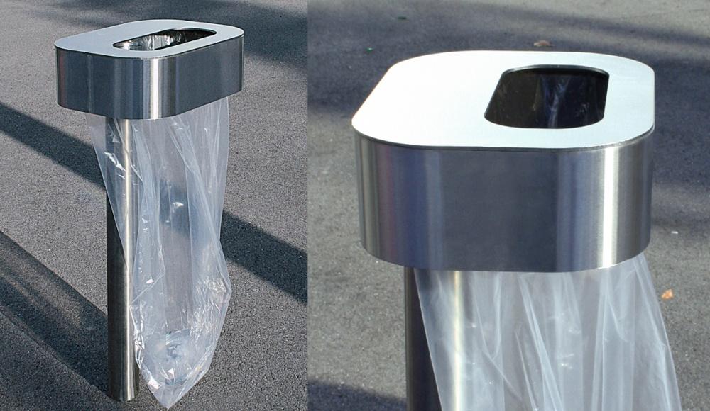 Vigi Stainless steel litter bin