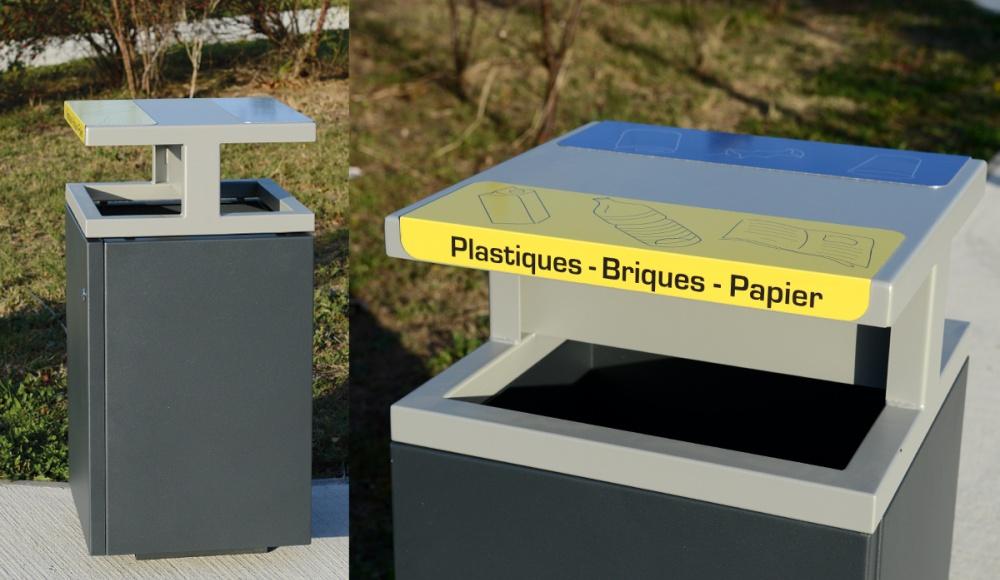 Waste sorting bins - Mobilier urbain, Univers & Cité