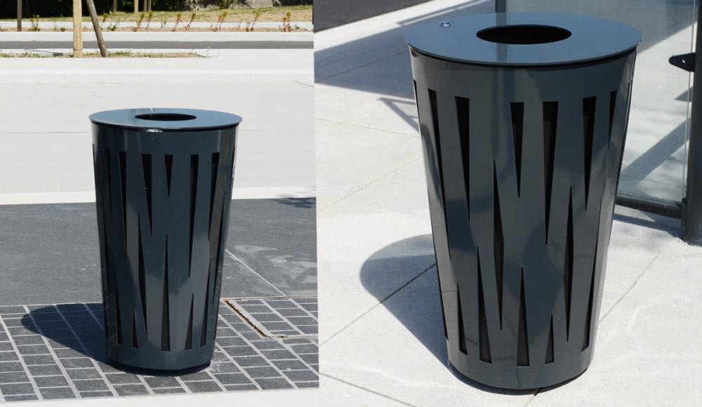 Evolution Steel litter bin