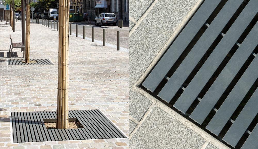 Grille d'arbre Synergie carrée 1500